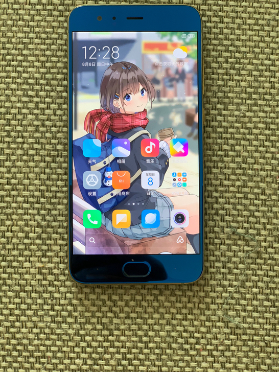小米6蓝色6+128g，纯无锁，学生党游戏...