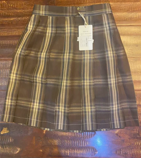 jk格子裙 全新带吊牌 没穿过 太小了 高...
