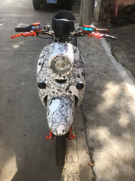 梦绿小龟电动车二手电瓶车60伏电动自行车老...