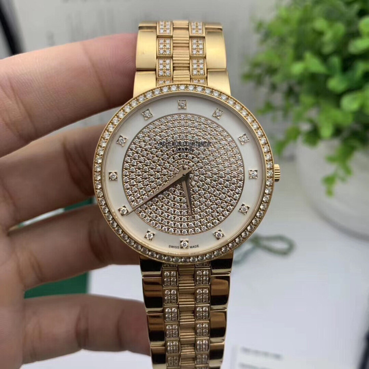 江诗丹顿传承系列81576，男士腕表，玫瑰...