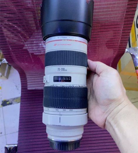 佳能EF70-200/2.8L镜头 外观战...
