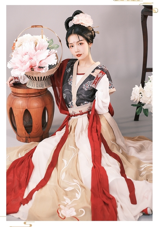 耀春 醉芙蓉 原创 唐制汉服女中国风唐...