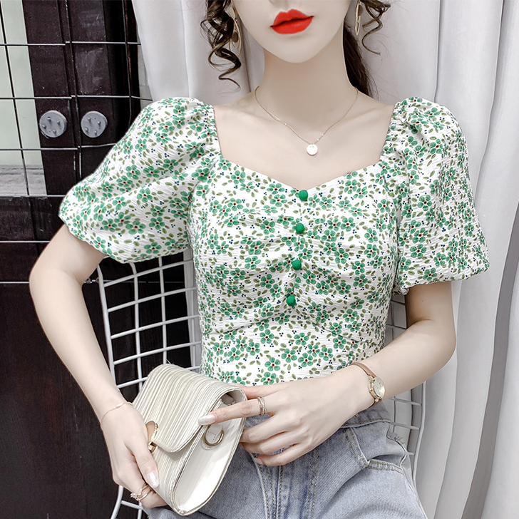 nonsar/宁莎 蕾丝雪纺衫