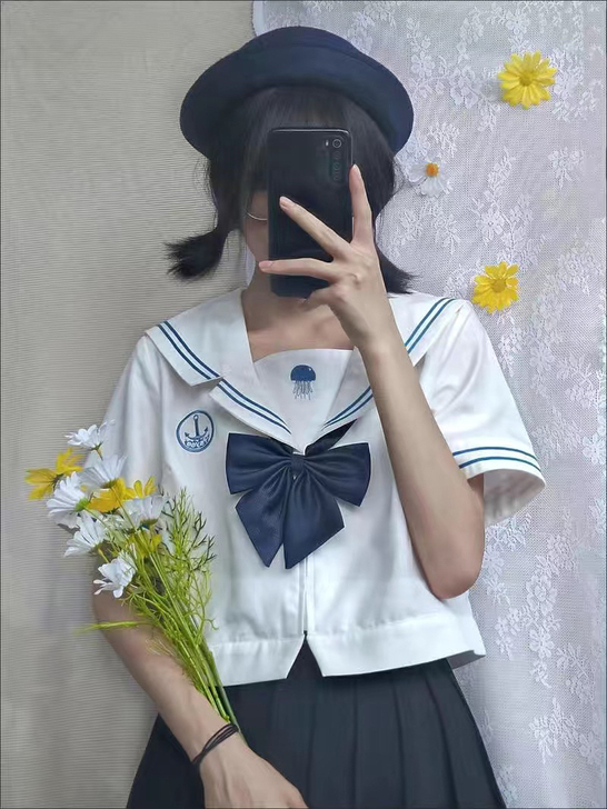 JK制服帽日系小圆帽帽子百搭圆顶毛呢礼帽半...