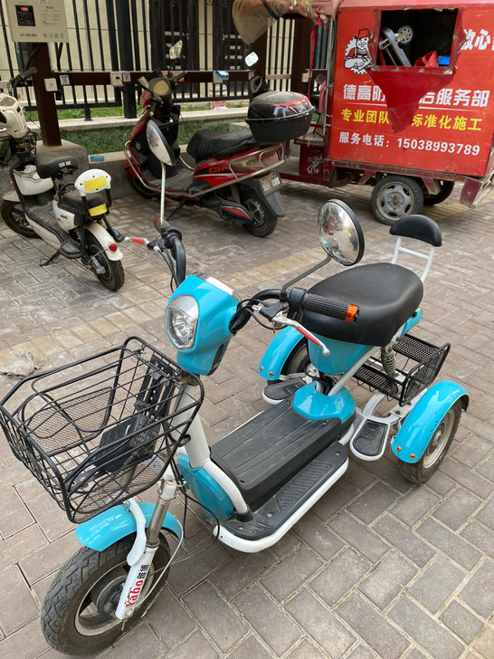 电动三轮车 买回来没怎么骑一直闲置 买的时...