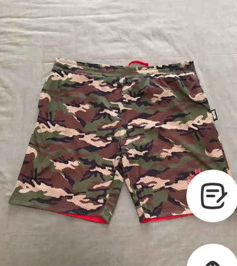 DGK 迷彩短裤 超大腰围 街头 西海岸 ...