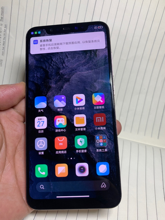 小米8全网6+128手机成色外观如图所有功...
