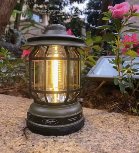 全新复古马灯露营户外灯帐篷灯LED灯摆摊灯...