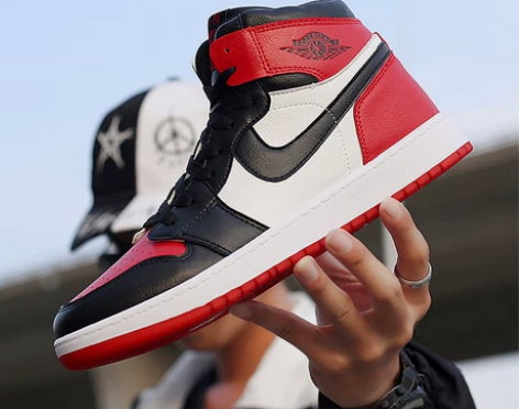 乔丹运动鞋 男鞋运动鞋aj1AJ高帮板鞋黑...