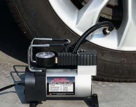 汽车车载轮胎充气泵快速便携小轿车车胎高压打...