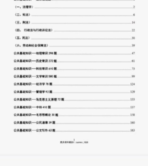 公共基础知识 高效背诵版166页 加赠浓缩...