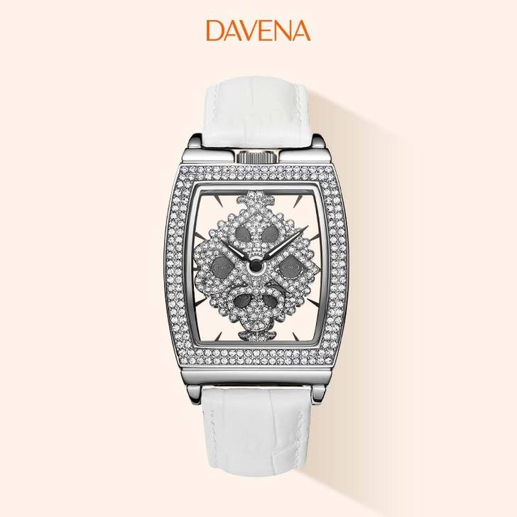 Davena蒂玮娜时来运转手表女扑克女神满...