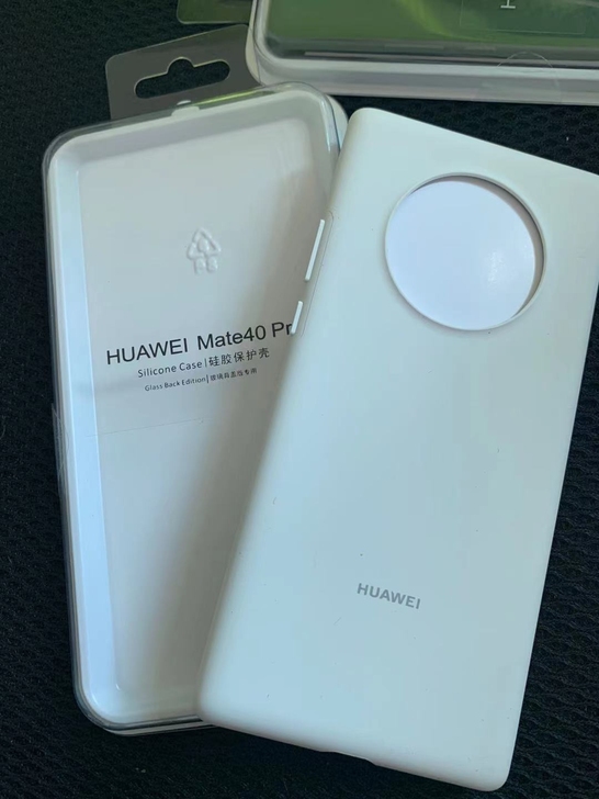 华为mate40pro官方正品液态硅胶手机...