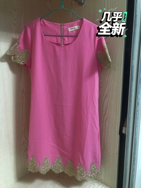 气质名媛风夏季款连衣裙，图片色