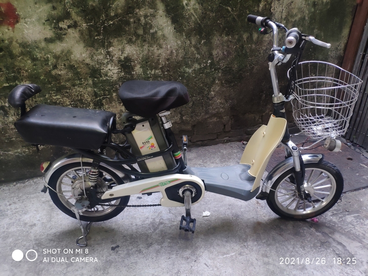 台铃48伏锂电动车，新旧如图，回家平转，跑...