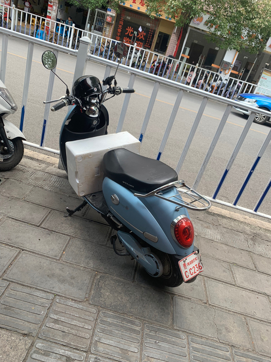 五羊电动-因准备回广西了带牌照卖，