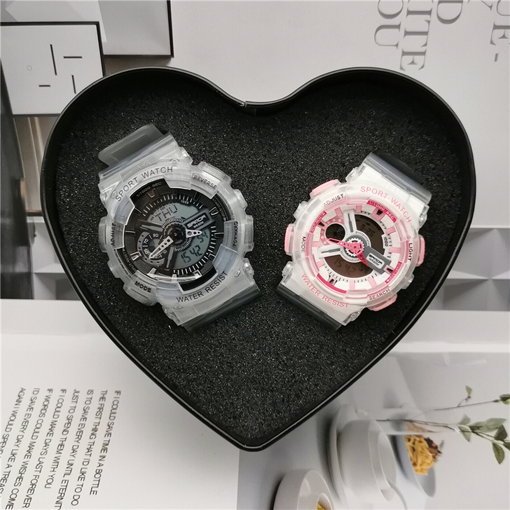 情侣款手表一对新款电子女学生韩版简约潮流男...