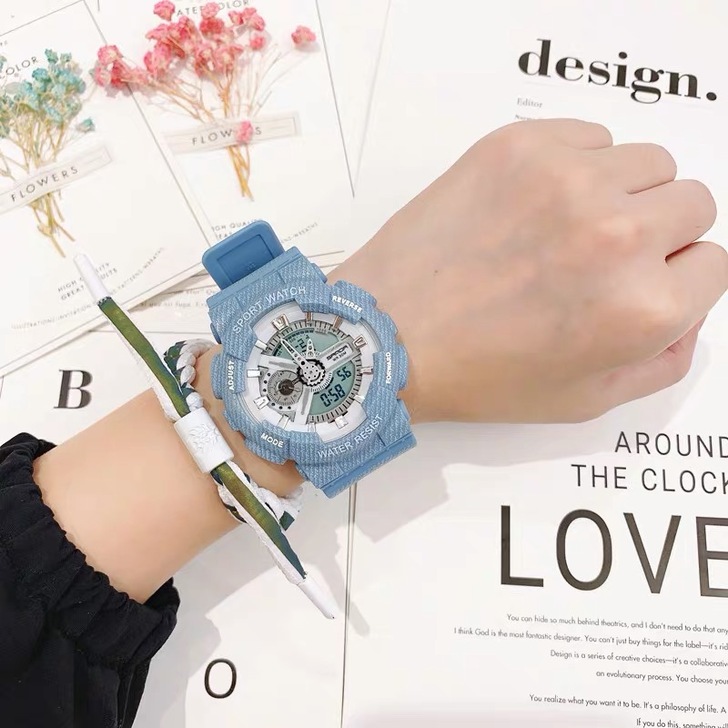 独角兽手表 可爱ins超火电子手表女中学生...