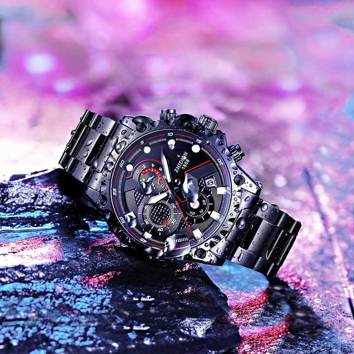 2021年新款阿玛妮黑武士手表男士全自动机...