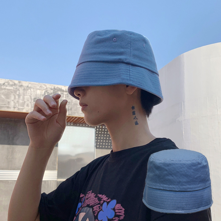 【国货大赏价】渔夫帽男潮人酷帅帽子男水桶帽...