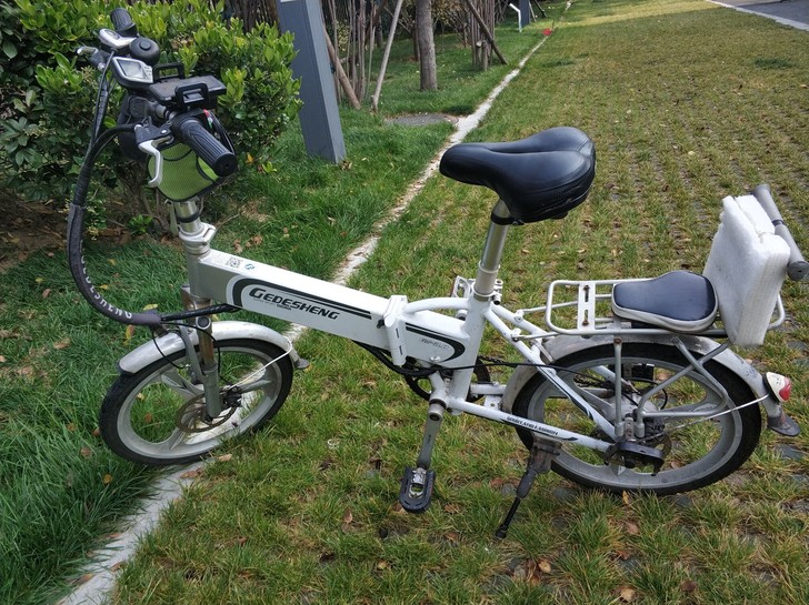 哥德圣正步电动自行车,20寸折叠变速自行车...