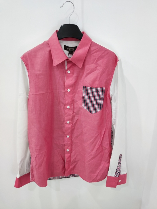 全新包邮 男士衬衫纯棉男士衬衫格子衬衫co...