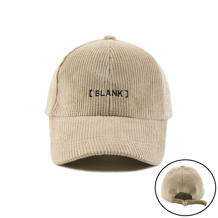 灯芯绒帽子男/女