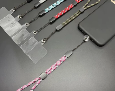 手机挂绳指环扣短款小手绳加粗手工编织车钥匙...