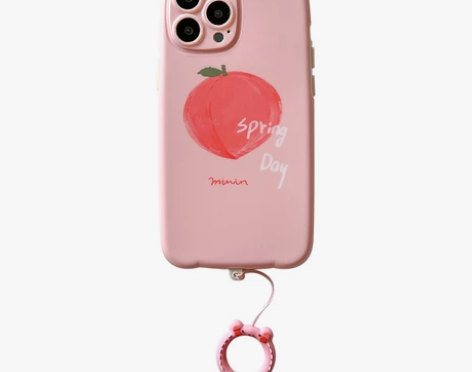 夏日粉色桃子适用iPhone13 pro ...