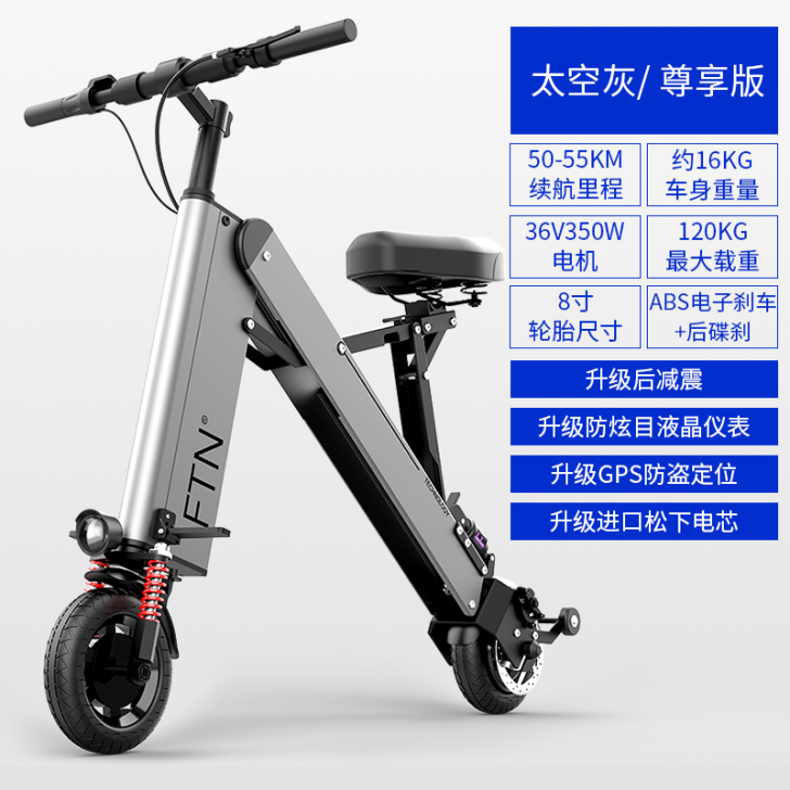 FTN 电动自行车，买回来就骑了两次，在家...