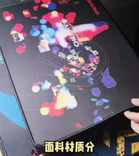 网吧Cherry樱桃电竞游戏鼠标垫布面锁边...