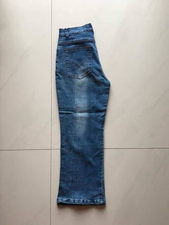 牛仔裤  八分裤  微喇叭  微弹 包臀 ...