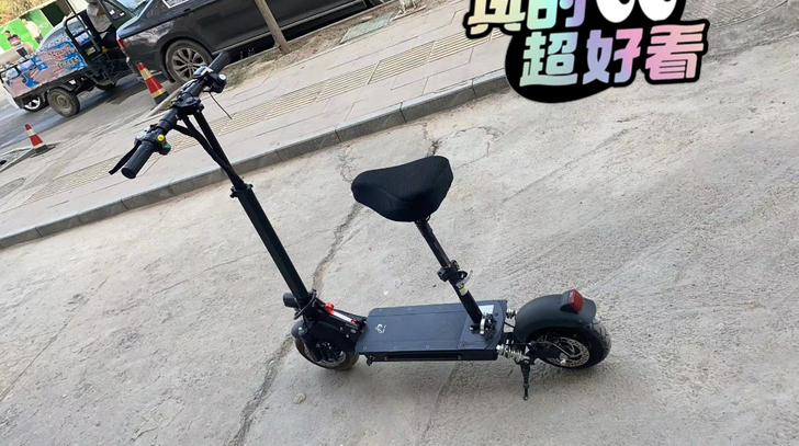 静速牌折叠电动车，锂电池，很少骑，48v的...