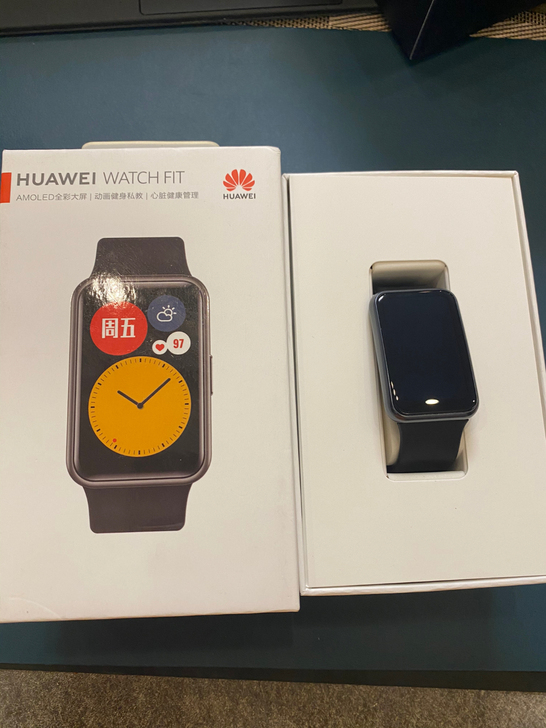 刚激活 华为手表Watch FIT运动智能...