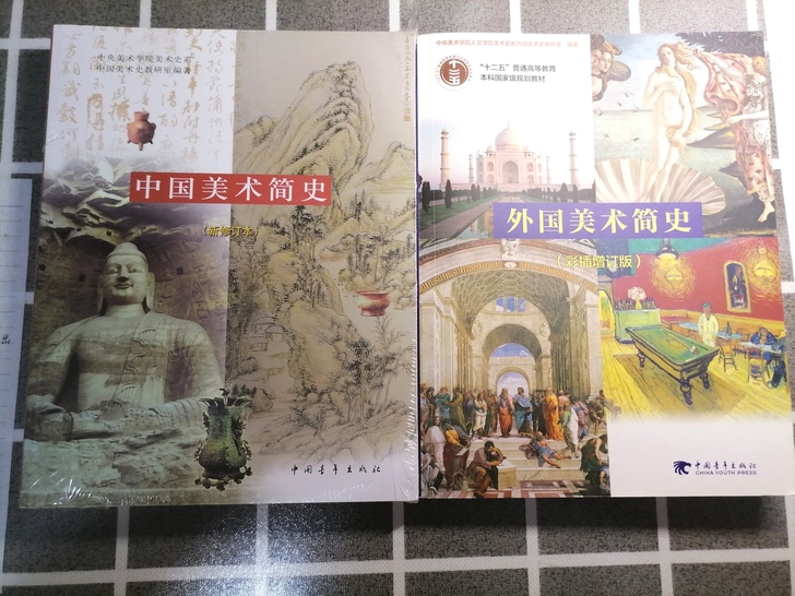 考研中国美术简史外国美术简史，央美版，全新...