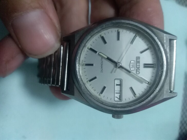 精工自动机手表。。。。走时好。无故障