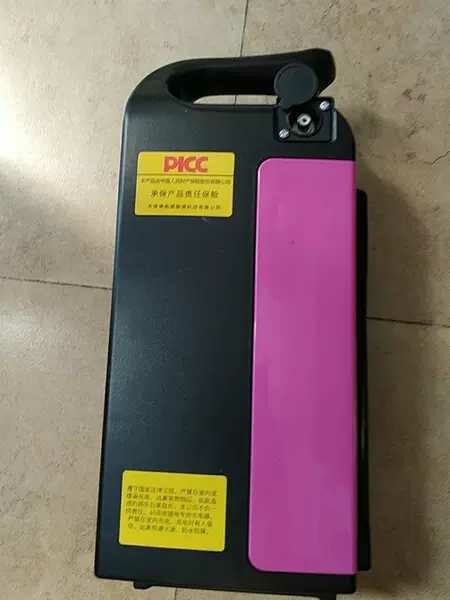 台铃款48伏16安时电动车锂电池。