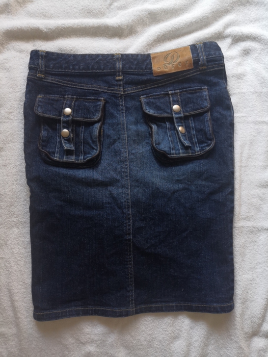 29元，vintage牛仔涩谷辣妹机能包臀...