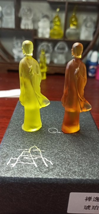 【禅意摆件】高档磨砂树脂款、琉璃款