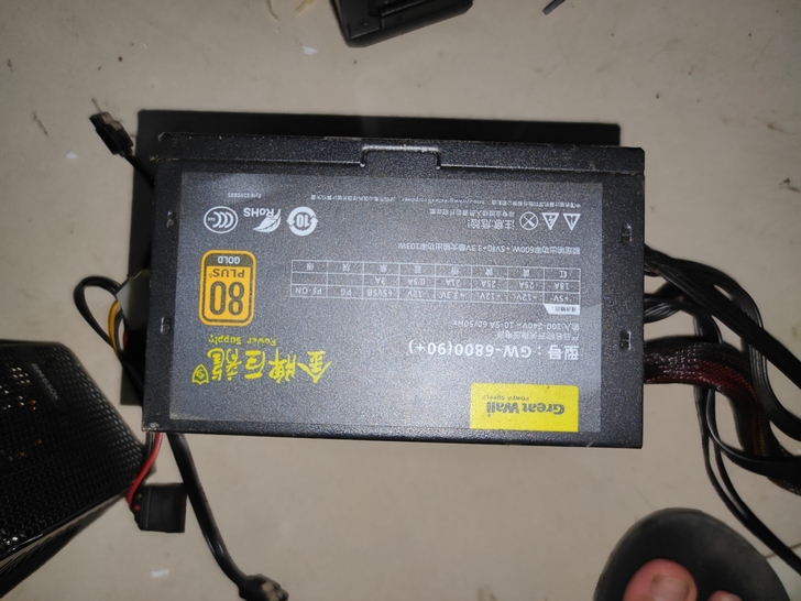 长城gw6800金牌巨龙半模组电源额定60...