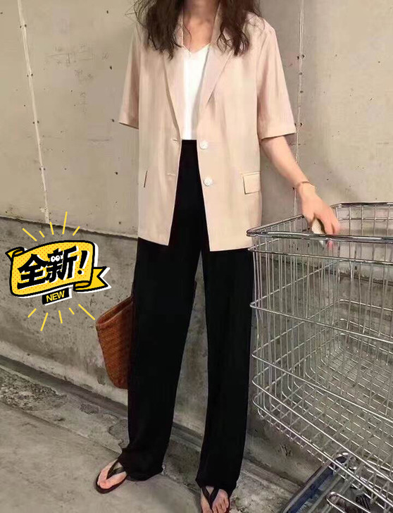 超显腿长的冰丝裤，现在团购价只需29.9包...