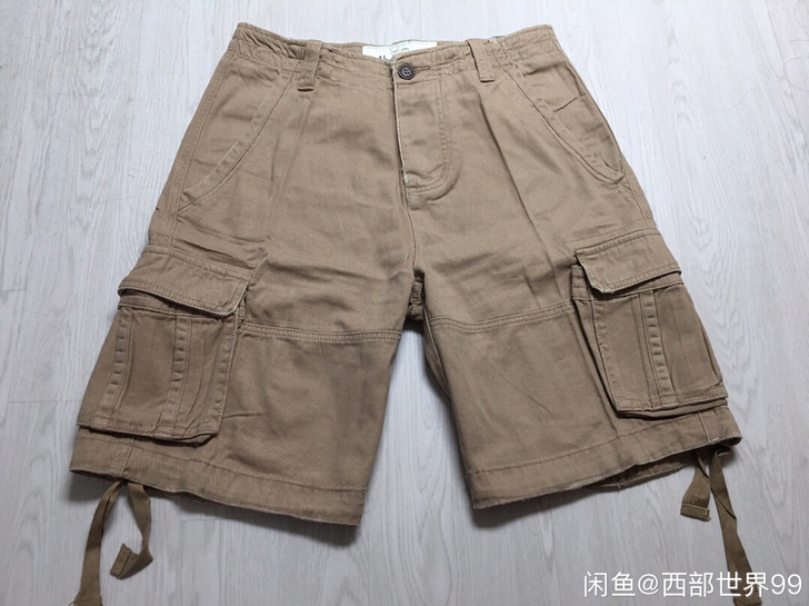 捡漏！af短裤 工装裤 34码 买一送2