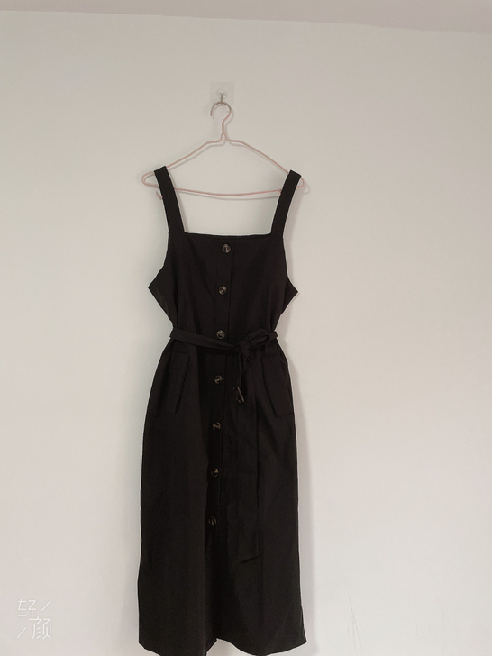 背带裙，长裙，外穿职业休闲