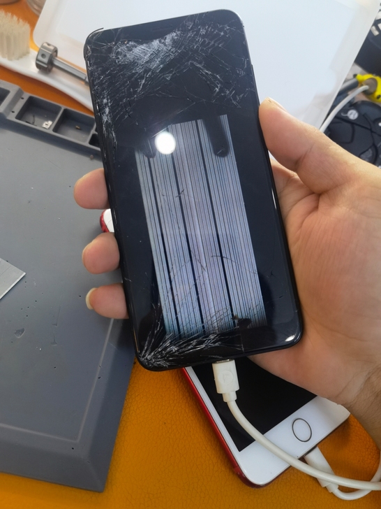 小米5P 不知道啥情况 实体如图