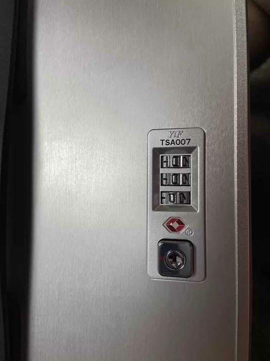 前开盖铝镁合金拉杆箱瑕疵品。途加同款，非途...