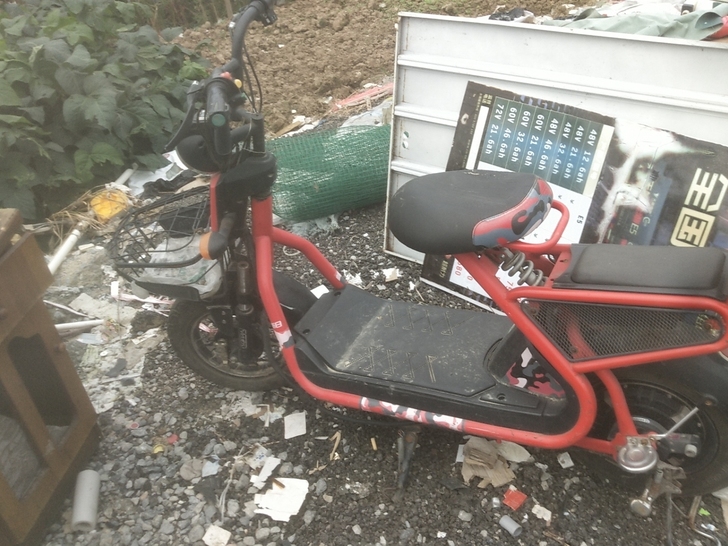 新日电动车，电池不耐用了，900元，不包邮...