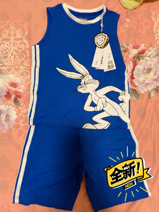 Mini peace 男童，马甲套装，13...