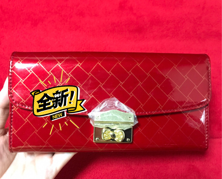 清仓品牌专柜真皮钱包 本命年、结婚庆，送礼...
