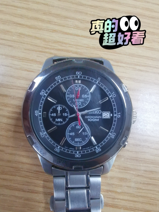精工石英腕表，100m，美国代购的，买的时...