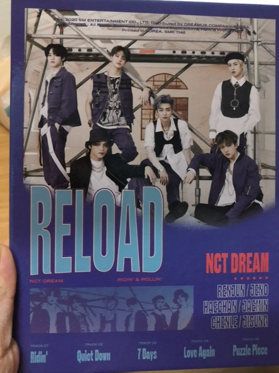 nct dream 专辑 reload 带...